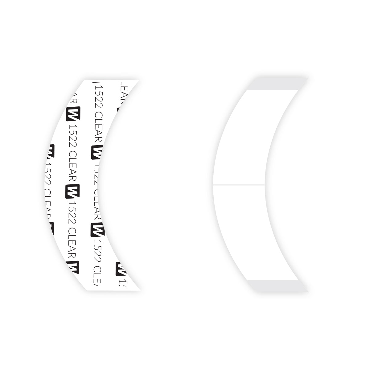 471 -  Hypoallergenic Tape Strips - Curve (1522 Hypo Tape)