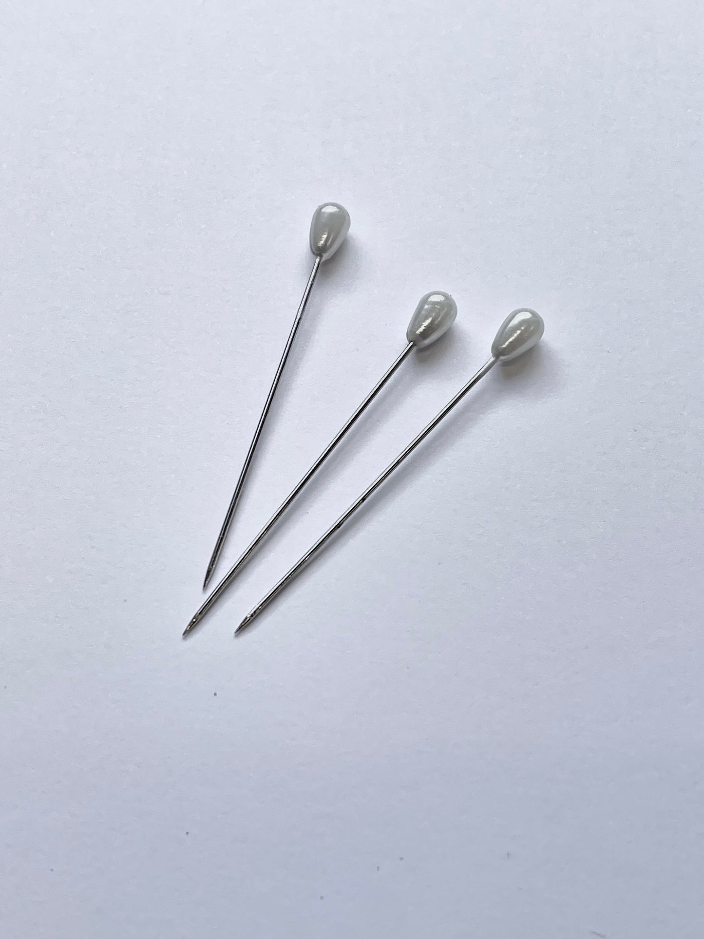 760 Fine Dressing Pins - 3 Different Types/Lengths 4.8cm to 6.5cm