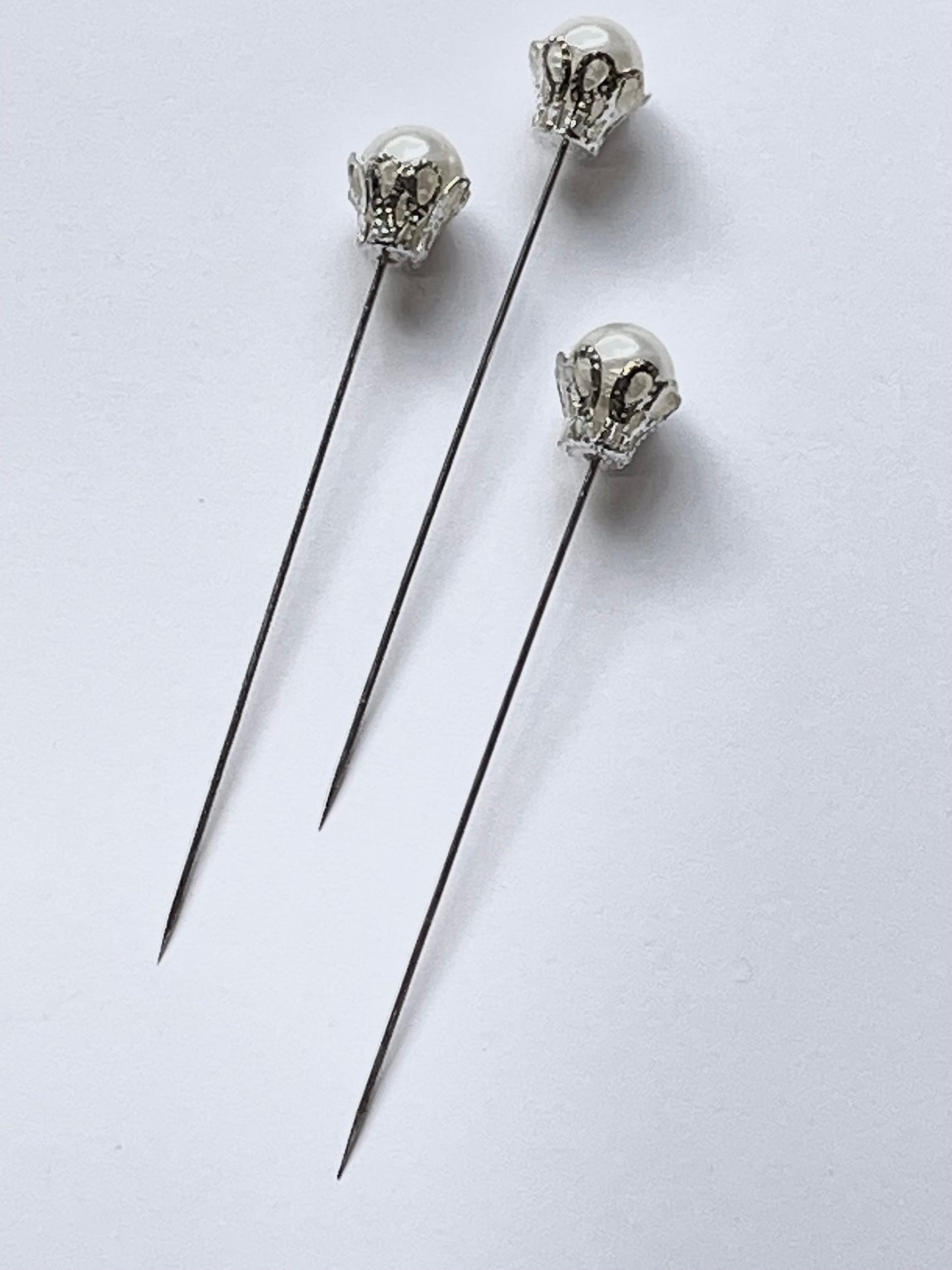 760 Fine Dressing Pins - 3 Different Types/Lengths 4.8cm to 6.5cm