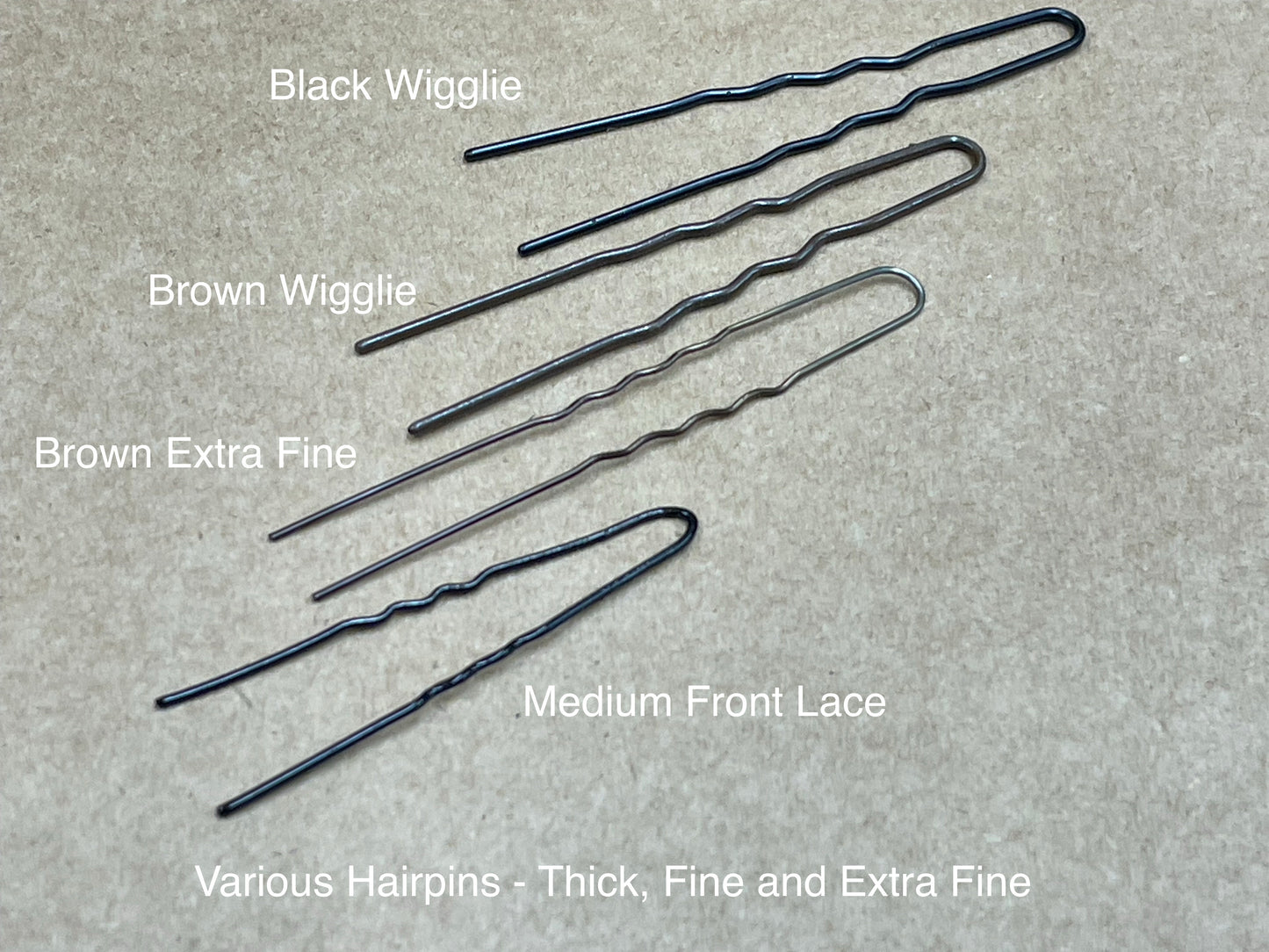 Premium Session Kit with Hairpins and Hairgrips. The Wig Department Ltd