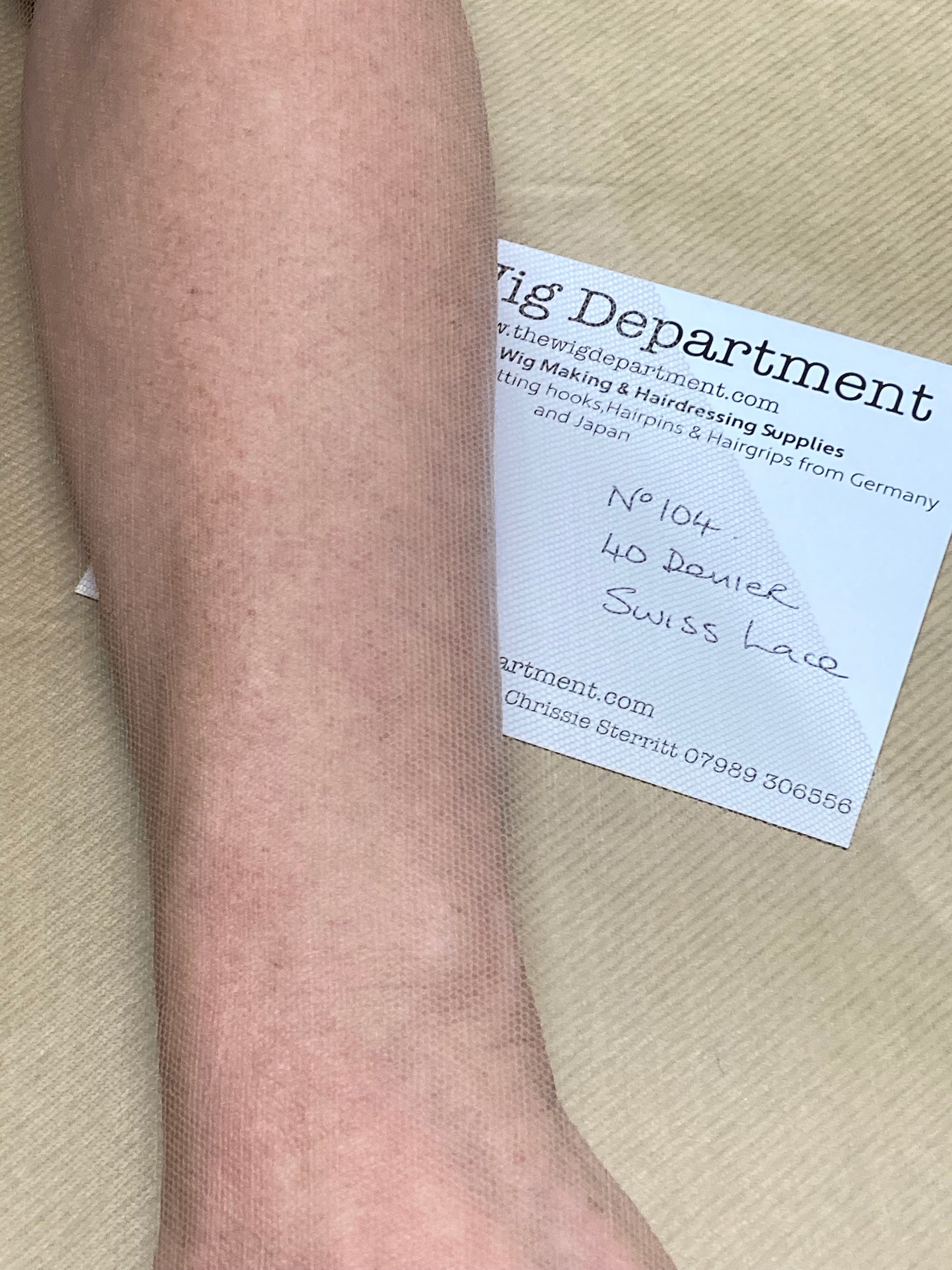 Fine Swiss Front Wig Lace - The Wig Department