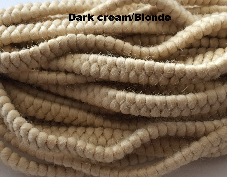 529 Crepe Hair Wool 1 Metre Various Colours