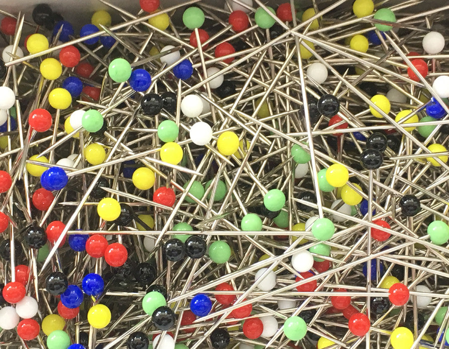 Glass Head Pin 48mm for Blocking Wig on Wig Block