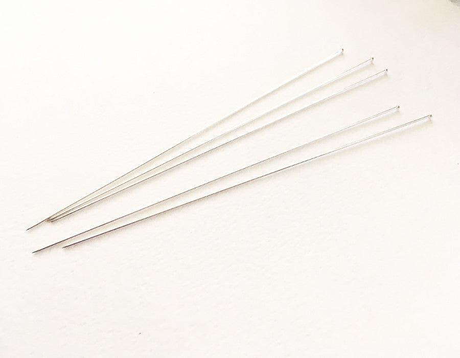 The Wig Department - Long fine dressing Pin - 6 inches