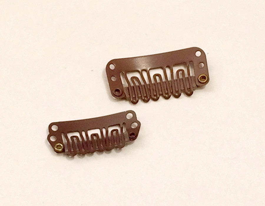 Toupee/Wig/Extension Clips Various Sizes