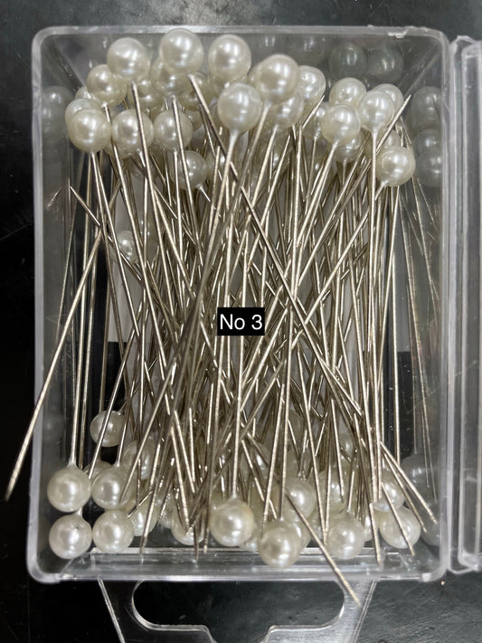 760  Fine Dressing Pins - 3 Different Types/Lengths  4.7cm to 6cm