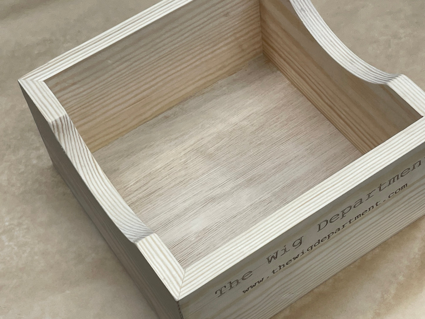 Wood Cradle for Wig Block - The Wig Department