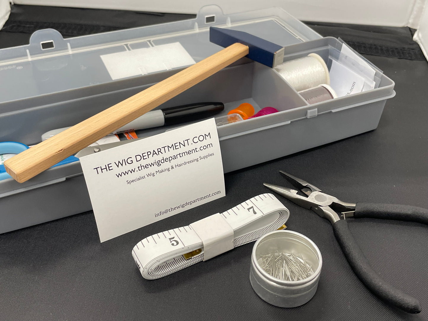 148 - Beginners Kit for Wig Making - Wooden Block