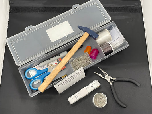 148 - Beginners Kit for Wig Making - Wooden Block