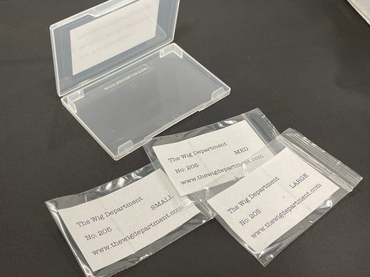 205/1  Curved German Type Knotting Hook/Ventilating Kit