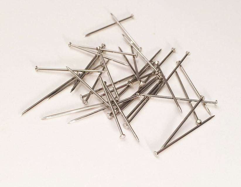 515 - Postiche pins - 1 inch Sewing Pin - 100 gms – The Wig Department